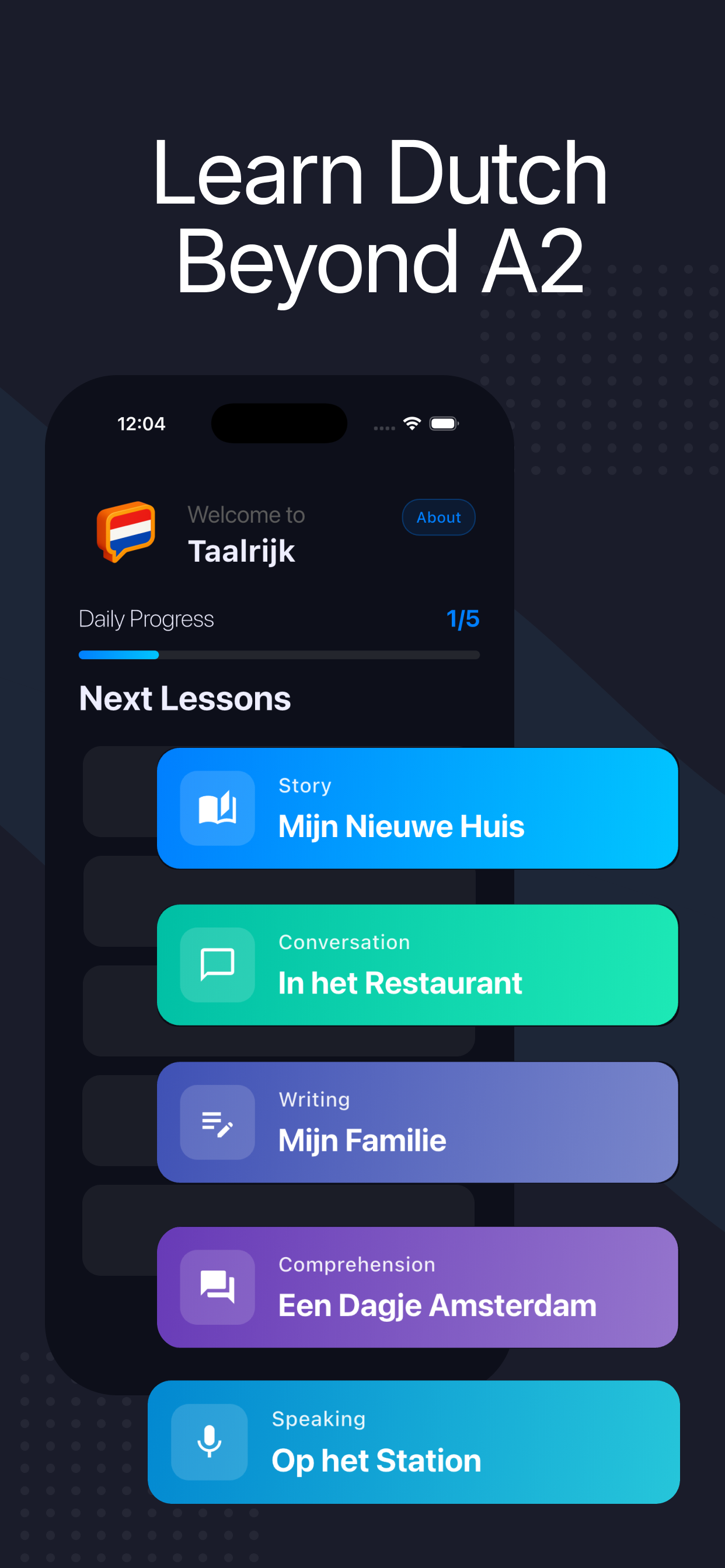 Taalrijk App Screenshot